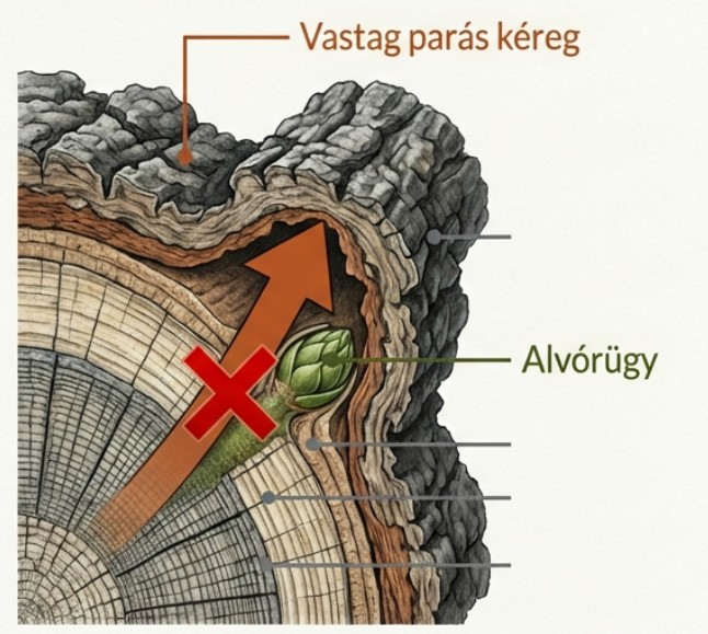 The problem of back-budding